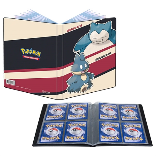 Snorlax and Munchlax - 4-Pocket A5 Pokemon Binder